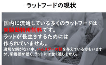画像をギャラリービューアに読み込む, ファンシーラット専用プレミアムフード